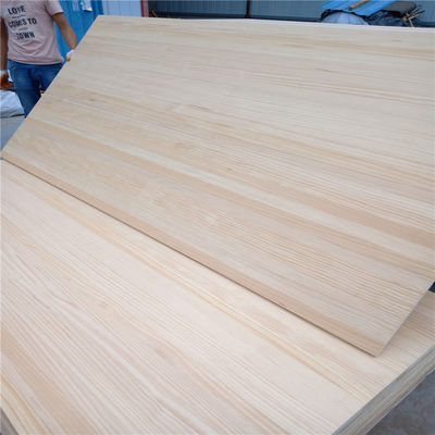 Υψηλή πεύκα Paulownia Poplar Joint Wood Heze Board με τελική και καθαρή επιφάνεια