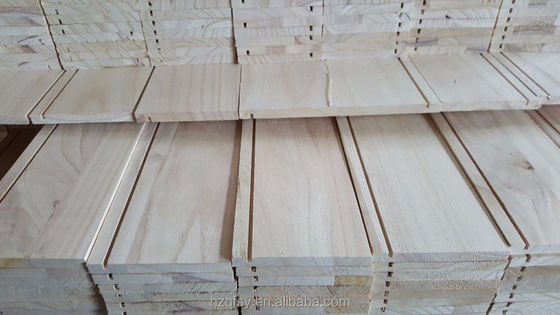 Περιβαλλοντικά φιλικό 2440x1220 ή 1200x600 ή εξατομικευμένο πάουλοβνια με φυσικό ξύλο