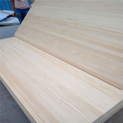 Υψηλή πεύκα Paulownia Poplar Joint Wood Heze Board με τελική και καθαρή επιφάνεια