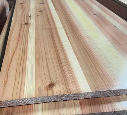12-30mm AB Grade Custom Painted Solid Wood Joint Panel για το δένδρο κέδρου