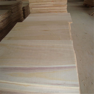 Πίνακες από στερεό ξύλο Paulownia ξύλο σε 1220*2240mm Μέγεθος και πυκνότητα 300-310kg/m3