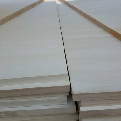 Προσαρμοσμένο μέγεθος Paulownia ξύλινο δακτυλικό κοινό πλάνο με στερεό ξύλο σε φυσικό χρώμα