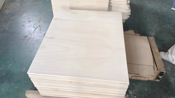 Συνολική διάλυση Λευκασμένη πλάκα παυλοβίνια 2440*1220mm για έργα που πωλούνται