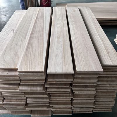 3 mm-55 mm πάχος Paulownia ξυλεία με άκρη ξύλινα πλαίσια ξυλεία για έπιπλα από συμπαγές ξύλο