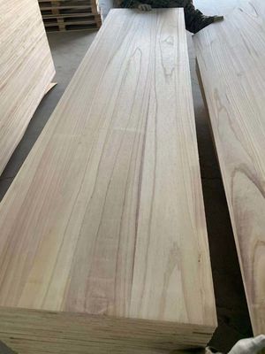 Εσωτερικό Γραφείο Βασικό 27mm Qingfa Paulownia Solid Board με ηλεκτρονική τεχνική υποστήριξη