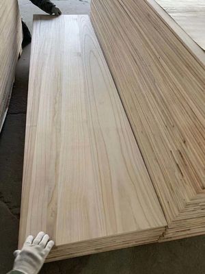 Εσωτερικό Γραφείο Βασικό 27mm Qingfa Paulownia Solid Board με ηλεκτρονική τεχνική υποστήριξη