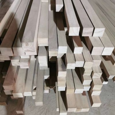 Προσαρμοσμένο μέγεθος 3-50mm Paulownia ξύλινες λωρίδες για λύσεις έργων Περιεκτικότητα σε υγρασία 8%-12%