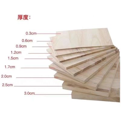 100mm-2440mm μήκος Qingfa FSC 100% Paulownia Pine ξύλο Καράτε Taekwondo Breaking Board