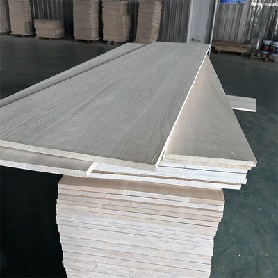 Προσαρμοσμένο μέγεθος Paulownia Solid Lumber ξύλο για το φυσικό ξύλο ή λευκό φινίρισμα