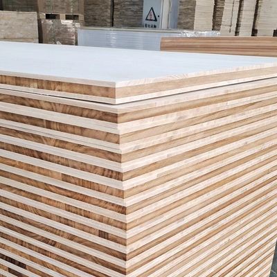 Σκληρό ξύλινο υλικό πόρτας Paulownia ξύλινο φύλλο για την ικανότητα λύσης έργου