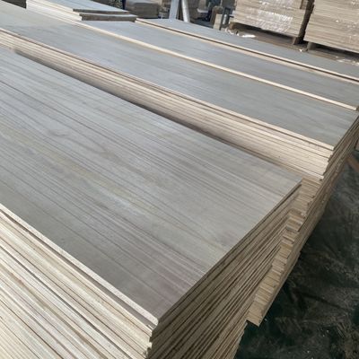 Εργασία ξύλου στο σπίτι πυκνότητα 8mm Paulownia ξύλινες σανίδες με πυκνότητα 280-300kgs/cbm