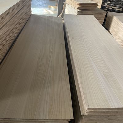 Εργασία ξύλου στο σπίτι πυκνότητα 8mm Paulownia ξύλινες σανίδες με πυκνότητα 280-300kgs/cbm