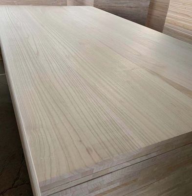 100% πιστοποιημένη από την FSC 3mm-50mm Paulownia ξύλινη σανίδα για κατασκευή ειδικών επίπλων