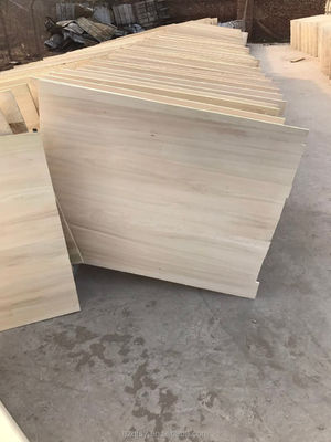 1220x2440mm Qingfa Paulownia ξύλινη σανίδα με υπηρεσία μεταπώλησης