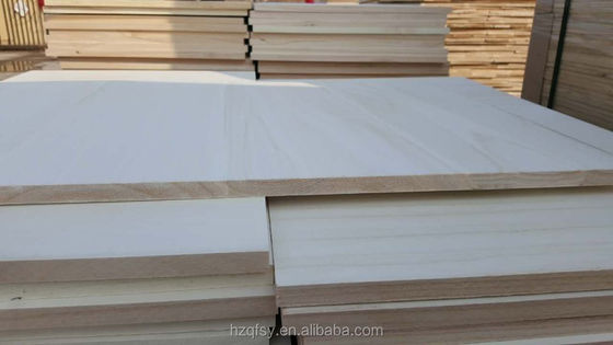 1220x2440mm Qingfa Paulownia ξύλινη σανίδα με υπηρεσία μεταπώλησης