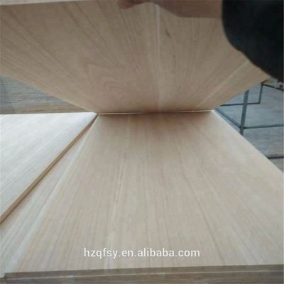 Qingfa φυσική Paulownia ξύλινη επιφάνεια ιδανικό για έπιπλα σαλόνι πληρωμή T / T ή L / C