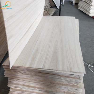 Φυσικό χρώμα Qingfa Paulownia ξύλινη επιφάνεια Δυνατότητα επίλυσης έργων σε γραφικό σχεδιασμό
